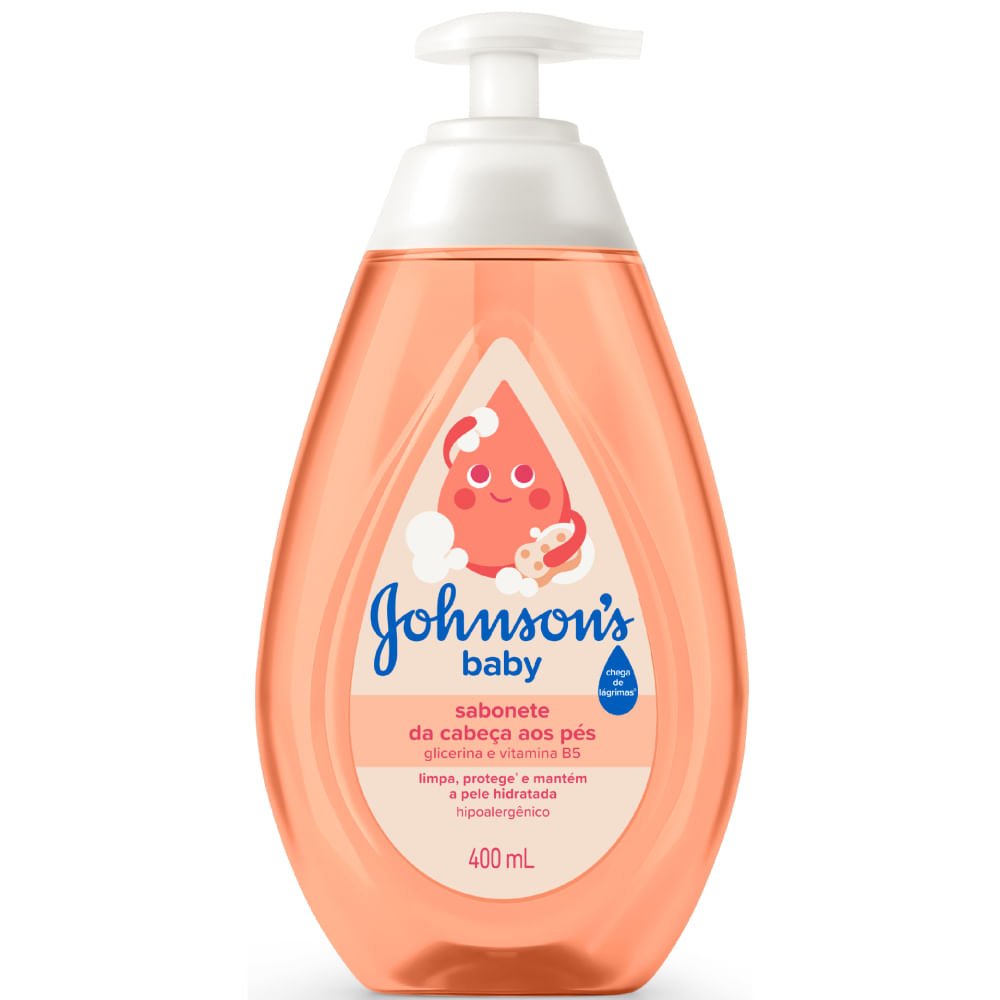 Sabonete Johnson's Baby Cabeça aos Pés 400ml