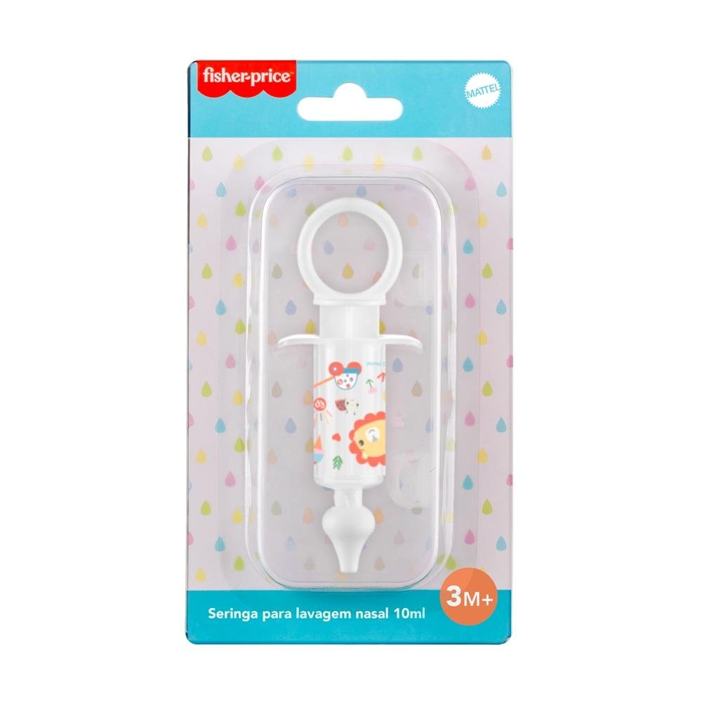 Seringa para Lavagem Nasal Leão 10ml - Fisher Price - HC396