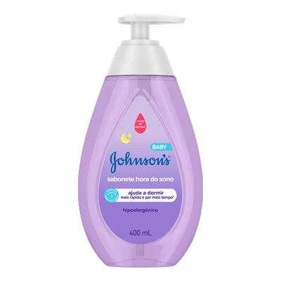 Sabonete Líquido Johnson's Hipoalergênico 400ml