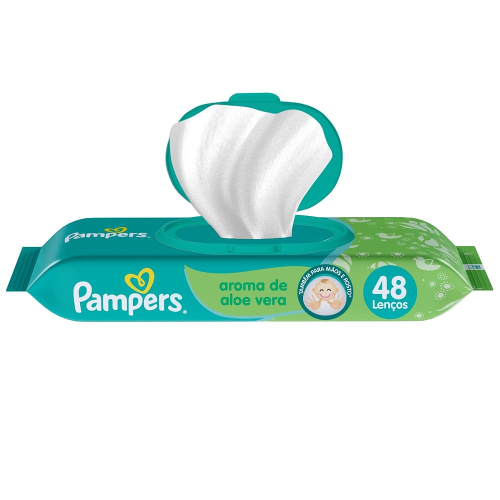 Pampers Lenço Umedecido Todas as Idades 48 Unid.