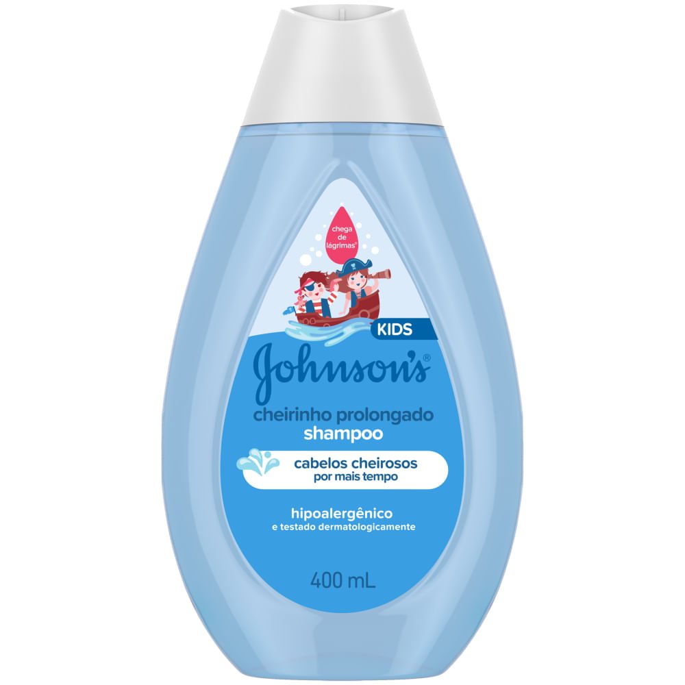 Johnson's Baby Shampoo Infantil Cheirinho Prolongado 400ml